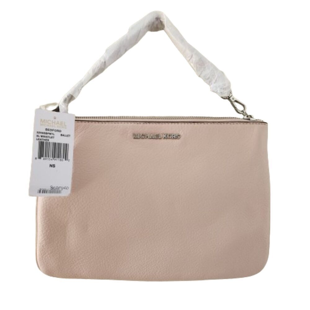 Michael Michael Kors Bedford Ballet XL Leather Wristlet